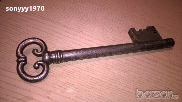 Запалка-ключ за средновековен замък-23/7/2см-внос швеицария, снимка 7 - Антикварни и старинни предмети - 16571560