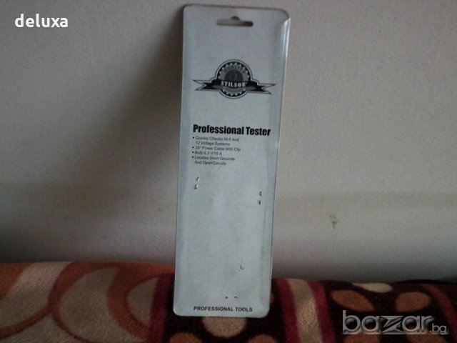 Професионален тестер на 6 и 12в , снимка 3 - Други инструменти - 19593886