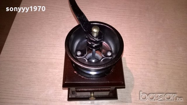 ретро мелница-15х10х10см-внос франция, снимка 10 - Антикварни и старинни предмети - 20049355