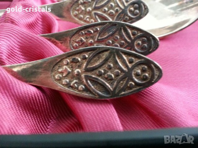 Руски  лъжички мнц, снимка 3 - Антикварни и старинни предмети - 23521678