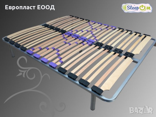 Подматрачна рамка ЕВРО ФЛЕКС с метални крака, снимка 3 - Спални и легла - 15814185