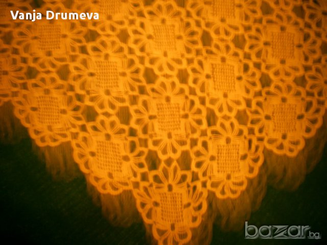 ръчно изплетено каре на една кука, снимка 5 - Декорация за дома - 12834417