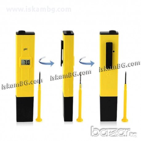 Дигитален pH метър - код 1131, снимка 7 - Други - 13446391