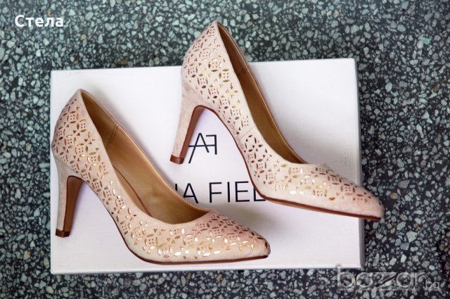 ANNA FIELD Дамски обувки, официални, нови, с кутия, беж, снимка 10 - Дамски обувки на ток - 18795826