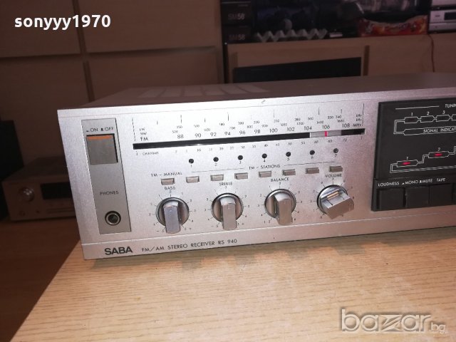 saba rs940 receiver-внос швеицария, снимка 9 - Ресийвъри, усилватели, смесителни пултове - 20620295