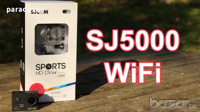 Оригинална екшън камера SJ5000 Wi-Fi  Full HD 1080P водоустойчива до 30М , снимка 6 - Камери - 10025026