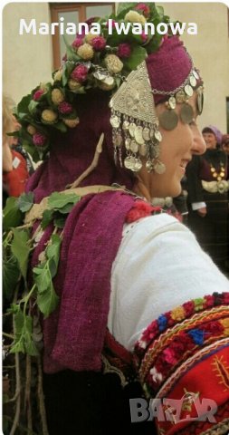 Възрожденски накит от Пиринско, трепка за народна носия, снимка 7 - Антикварни и старинни предмети - 22398562