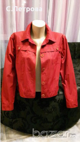 Дамско червено яке "Jones" Л рр., снимка 5 - Якета - 14844550