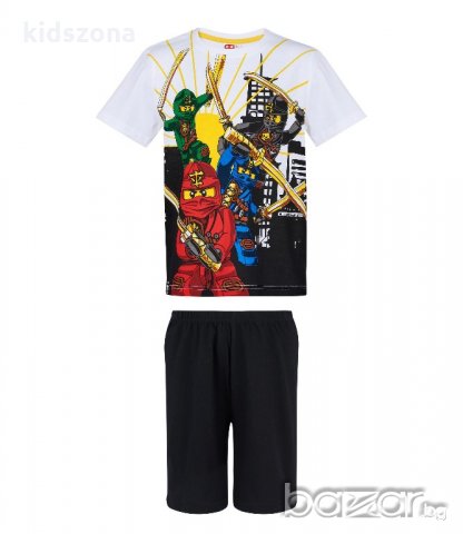 Детска пижама Lego Ninjago к. р. за 4, 6, 8 и 10г. – М 1-3, снимка 3 - Детски пижами - 21034221