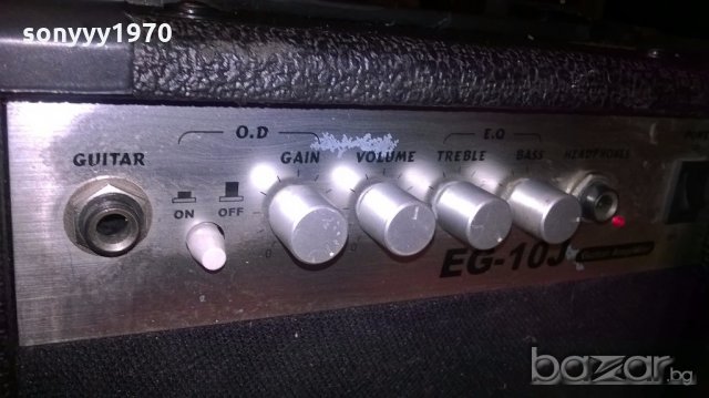 elevation eg-10j-guitar amplifier-28х25х14см-внос англия, снимка 11 - Ресийвъри, усилватели, смесителни пултове - 19657118