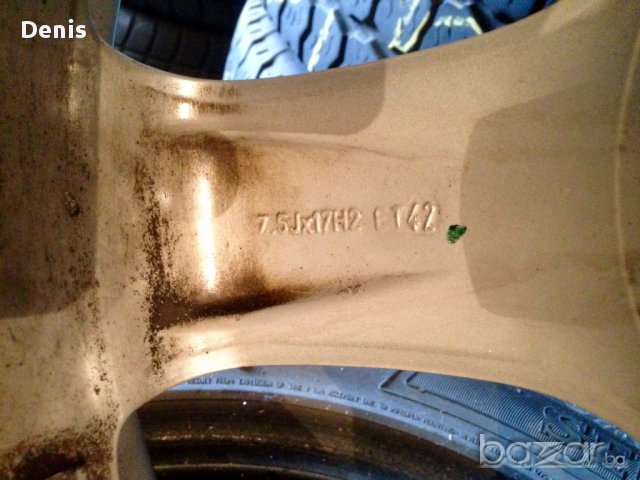 Алуминиеви джантиРиал оригинални немски 5х120, снимка 8 - Гуми и джанти - 16628567