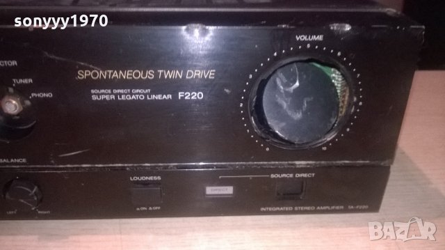 sony ta-f220 stereo amplifier-за ремонт/части-внос швеицария, снимка 9 - Ресийвъри, усилватели, смесителни пултове - 22301676