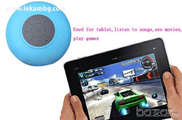Водоустойчива Bluetooth тонколона за баня код 1071, снимка 4 - Слушалки и портативни колонки - 13329446