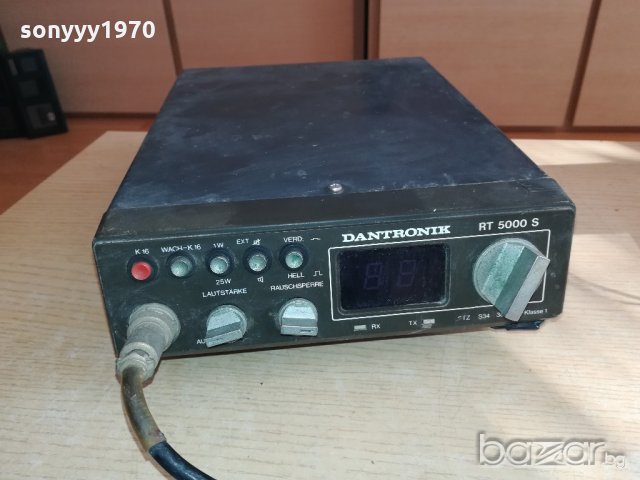 dantronik rt5000s-станция+слушалка-внос швеицария, снимка 13 - Ресийвъри, усилватели, смесителни пултове - 20646652