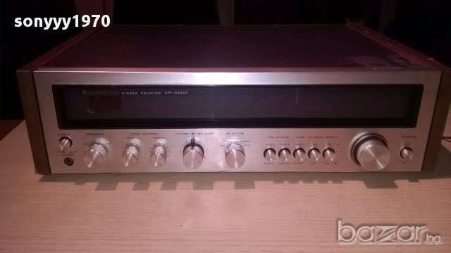 Kenwood kr-4400 stereo receiver-made in japan-внос швеицария, снимка 7 - Ресийвъри, усилватели, смесителни пултове - 13125933