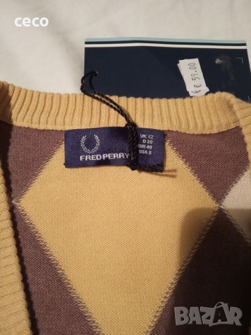 Fred Perry, снимка 2 - Блузи с дълъг ръкав и пуловери - 24048781
