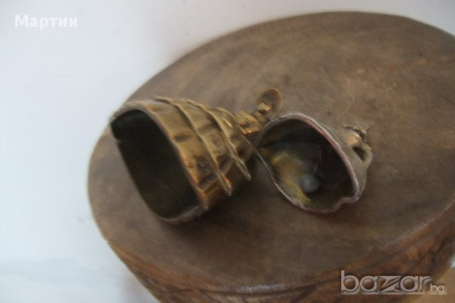 Колекционерски стари масивни бронзови - Камбанки - 2бр. !!! (00485), снимка 2 - Антикварни и старинни предмети - 11738055