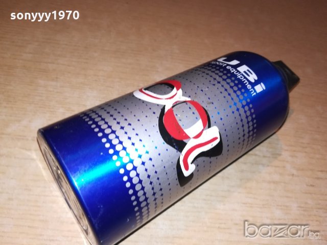 алуминиево шише за колело-21х7см, снимка 3 - Части за велосипеди - 21090853