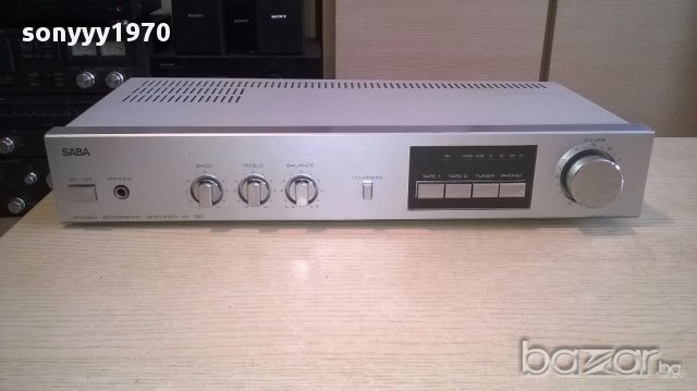 saba mi 180 amplifier-внос швеицария, снимка 4 - Ресийвъри, усилватели, смесителни пултове - 18017062
