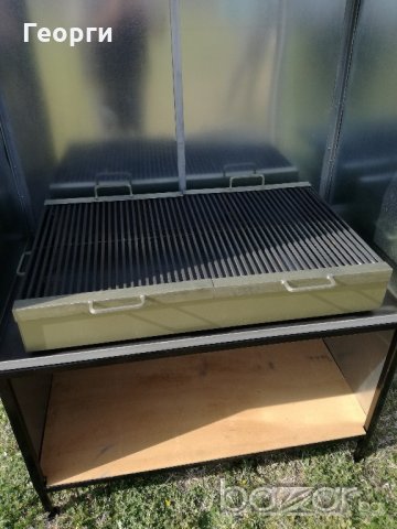 Барбекю с димоотвод, снимка 13 - Барбекюта - 19252277