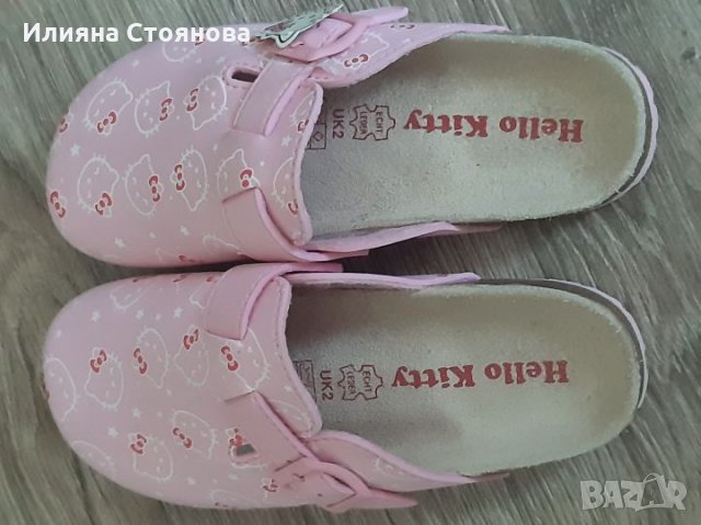 Детско ортопедично сабо за момиче естествена кожа розови, снимка 4 - Детски обувки - 25679621