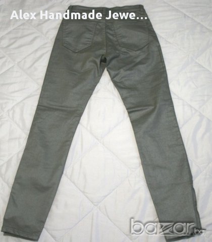 Нови /с етикет/ сребристи скини дънки Lindex, снимка 5 - Дънки - 18061848