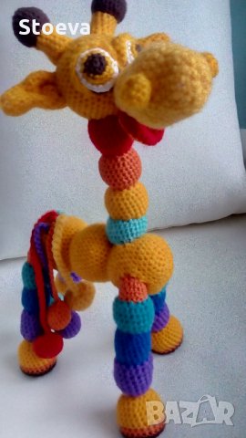 Кукла Жирафче, снимка 2 - Кукли - 23667957