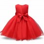 Детска рокля брокат Ново 6 налични цвята, размер 160, снимка 9
