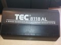 tec 8118al two bass-2x100w-28х15х13см-внос швеицария, снимка 14