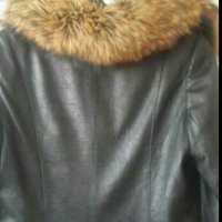 Дамско кожено  палто, снимка 2 - Палта, манта - 22647991