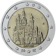 2 Евро монети (възпоменателни) емитирани 2012г, снимка 3 - Нумизматика и бонистика - 16389373