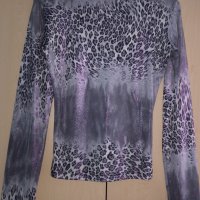 Блуза с много красива шарка, снимка 2 - Блузи с дълъг ръкав и пуловери - 17802277