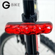 LED светлина за колело, велосипед, пет светодиода, снимка 2 - Аксесоари за велосипеди - 15066336