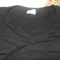 Изчистен модел черна блузка С размер:), снимка 2 - Блузи с дълъг ръкав и пуловери - 13875245
