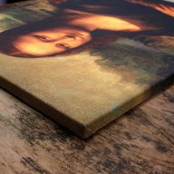 Релефна принт картина "Мона Лиза", снимка 3 - Картини - 8521859