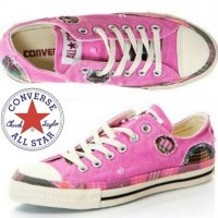 ПРОМО 🍊 CONVERSE 🍊 Дамски цветни спортни обувки PALE PINK 37½ номер нови с кутия, снимка 7 - Кецове - 17535121