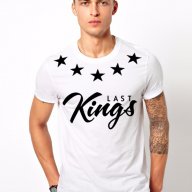 ПРОМО! Мъжка тениска TYGA LAST KINGS SCRIPT! Поръчай модел с ТВОЯ идея!, снимка 1 - Тениски - 13967440