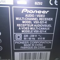 pioneer vsx-521-k-5hdmi-bluetooth-audio/video-multi-channel receiver-от швеицария, снимка 12 - Ресийвъри, усилватели, смесителни пултове - 7524198