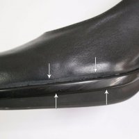 Естествена кожа черни дамски обувки Daneris by Liberitae, снимка 7 - Дамски ежедневни обувки - 18290060