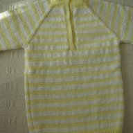 Нова плетена блуза ръст 92-98см, снимка 3 - Бебешки блузки - 8722910