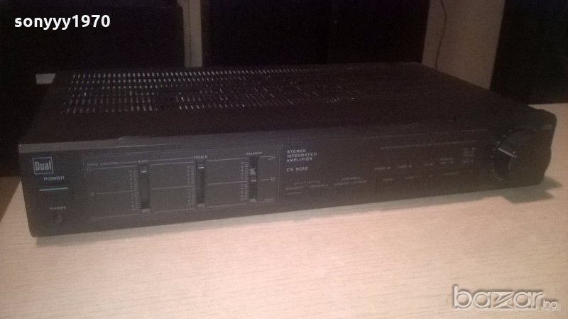 dual cv6010 amplifier-внос швеицария, снимка 1