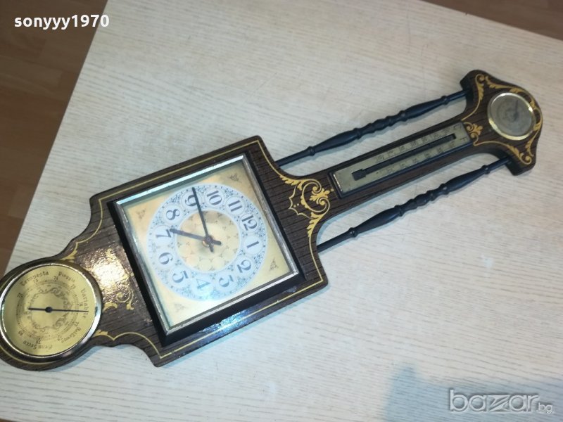 ретро колекция-часовник хидро барометър-внос швеицария, снимка 1