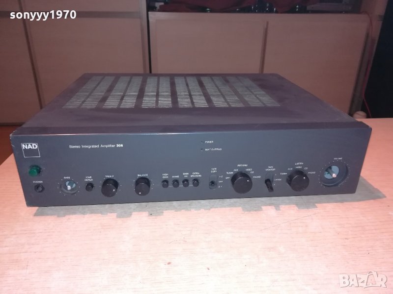 nad model 306 amplifier-здрав усилвател-внос швеция, снимка 1