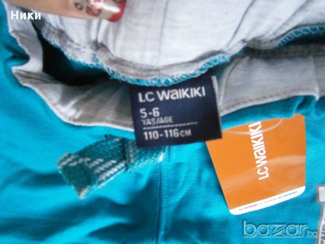 Ново детско долнище / анцунг на LC WIKIKI за 5-6 год ръст 110 - 116 см, снимка 3 - Детски панталони и дънки - 13247088
