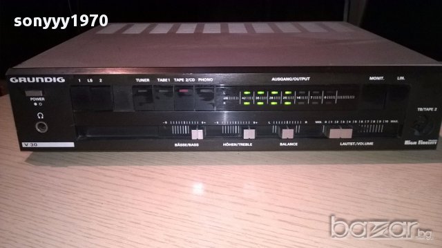 grundig v-30-amplifier-внос швеицария, снимка 4 - Ресийвъри, усилватели, смесителни пултове - 12724579