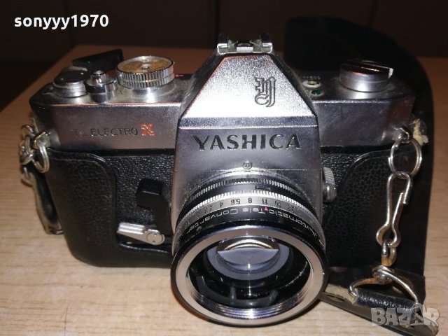 yashica made in japan-ретро колекция-внос швеицария, снимка 2 - Фотоапарати - 21712951
