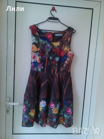 рокля на  цветя  , снимка 2 - Рокли - 22288328