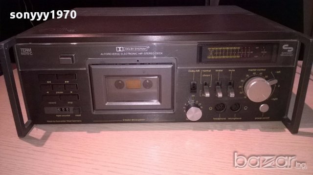 ★schneider team 6070c-hi-fi deck-внос швеицария, снимка 3 - Ресийвъри, усилватели, смесителни пултове - 12725123