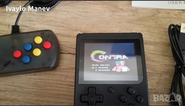 8 битова конзола - джобна със 168 вградени игри+джойстик за 2ри играч , снимка 2 - Други игри и конзоли - 24574179