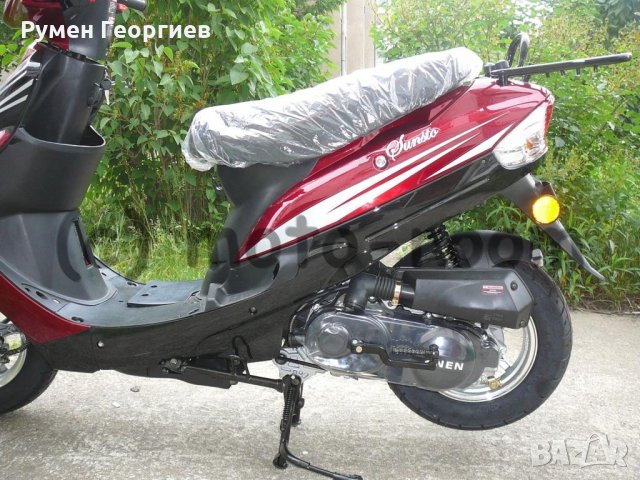 Мотопед/скутер Sunsto Znen, 4-тактов, 50/80 cc, 10" джанти, снимка 12 - Мотоциклети и мототехника - 21764609